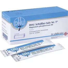 BIOCHEMIE DHU 7 Magnésio fosfórico D 6 em pó, 10 unidades