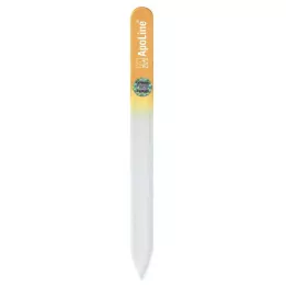 APOLINE Lima de unha vidro 14 cm laranja, 1 un