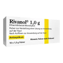 Rivanol 1,0 g em pó, 10 unid