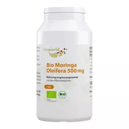 MORINGA OLEIFERA Cápsulas de 500 mg, 120 unidades