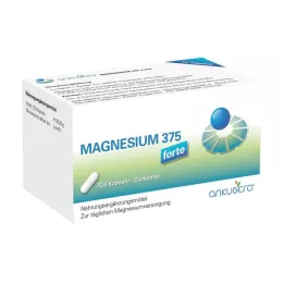 MAGNESIUM 375 cápsulas fortes, 120 unidades