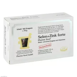 SELEN+ZINK Pharma Nord Drageias, 180 unidades