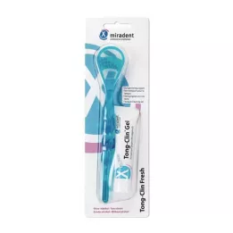 MIRADENT Conjunto de limpeza de língua Tong-Clin Fresh, 1 P