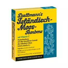 DALLMANNS Bombons de musgo islandês, 20 unidades