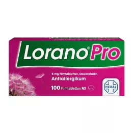 LORANOPRO Comprimidos revestidos por película de 5 mg, 100 unidades