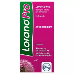 LORANOPRO Solução oral de 0,5 mg/ml, 50 ml