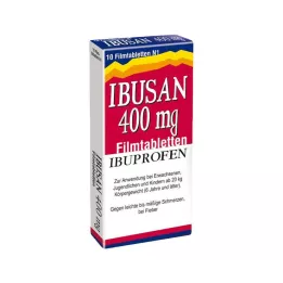 IBUSAN Comprimidos revestidos por película de 400 mg, 10 unidades