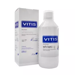 VITIS enxaguante bucal clareador, 500 ml