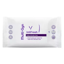 MULTI-GYN Lenços umedecidos IntiFresh, 12 unidades
