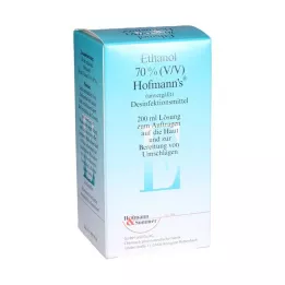 ETHANOL 70% V/V Hofmann, 200 ml