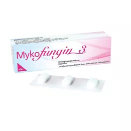 MYKOFUNGIN 3 comprimidos vaginais 200 mg, 3 unidades