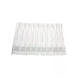 WATTESTÄBCHEN Cabeça pequena de plástico 15 cm estéril, 10X1 pcs
