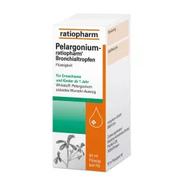 PELARGONIUM-RATIOPHARM Gotas brônquicas, 50 ml