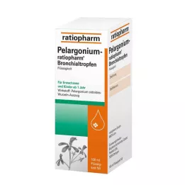 PELARGONIUM-RATIOPHARM Gotas brônquicas, 100 ml