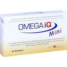 OMEGA IQ Mini cápsulas, 60 unidades