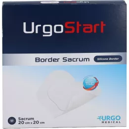 URGOSTART Curativo de espuma Border Sacrum 20x20 cm, 5 peças