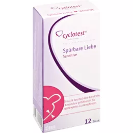 CYCLOTEST Preservativos visíveis, 12 unidades
