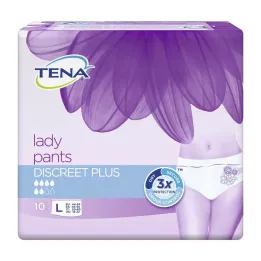 TENA LADY Calça Discreet Plus L, 10 unid