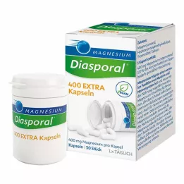 MAGNESIUM DIASPORAL 400 cápsulas extras, 50 unidades
