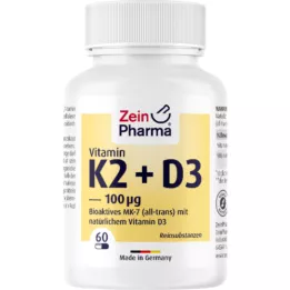 VITAMIN Cápsulas K2 MENAQ7, 60 unidades