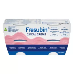 FRESUBIN 2 kcal de creme de morango silvestre em uma xícara, 24X125 g