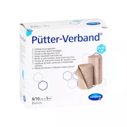 PÜTTER Bandagem 8/10 cmx5 m, 2 peças