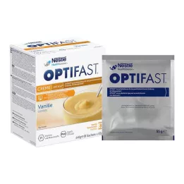 OPTIFAST Creme de baunilha em pó caseiro, 8X55 g