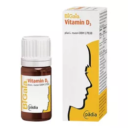 BIGAIA mais gotas de vitamina D3, 10 ml