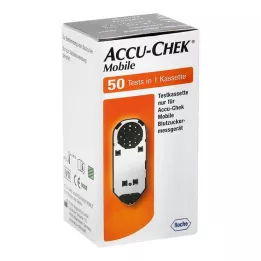 ACCU-CHEK Cassete de teste móvel, 50 unidades