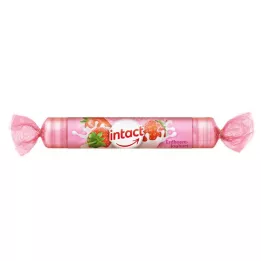INTACT Rolo de Dextrose Iogurte de Morango, 40 g