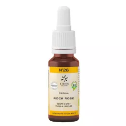 BACHBLÜTEN No.26 Rock Rose Orgânico, 20 ml
