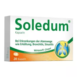 SOLEDUM Cápsulas juniores 100 mg, 20 unidades
