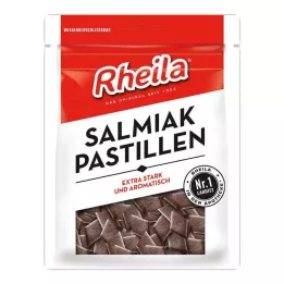 RHEILA Pastilhas Salmiak com açúcar, 90 g