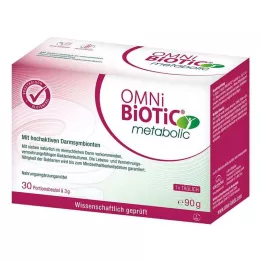 OMNI Sachês de probióticos metabólicos BiOTiC, 30X3 g