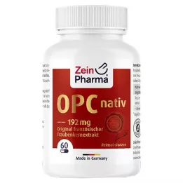 OPC NATIV cápsulas 192 mg puro OPC, 60 pcs