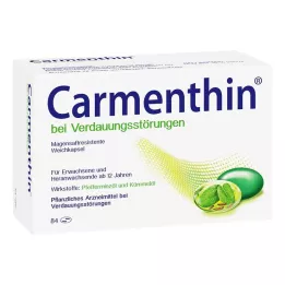 CARMENTHIN para distúrbios digestivos msr. Cápsulas moles, 84 pcs
