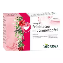 SIDROGA Chá de Frutas Wellness com Romã Saco Filtrante, 20X2,0 g