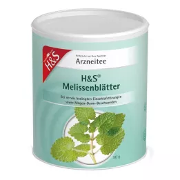 H&S Folhas de erva cidreira soltas, 50 g