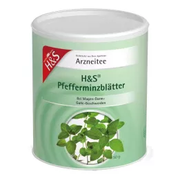 H&S Folhas de hortelã-pimenta soltas, 50 g