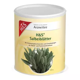 H&S Chá de folhas de sálvia soltas, 60 g