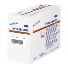 PEHA-MICRON látex OP-luvas tamanho 7,5, 50X2 pcs