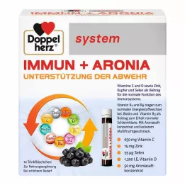 DOPPELHERZ Sistema de ampolas Immun+Aronia, 10 unidades