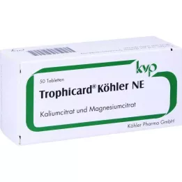 TROPHICARD Köhler NE Comprimidos, 50 unidades