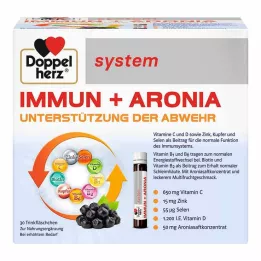 DOPPELHERZ Sistema de ampolas Immun+Aronia, 30 unidades