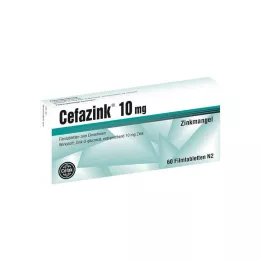CEFAZINK Comprimidos revestidos por película de 10 mg, 60 unidades
