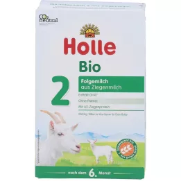 HOLLE Leite de transição orgânico 2 à base de leite de cabra em pó, 400 g