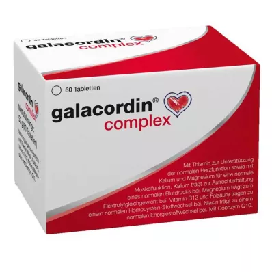 GALACORDIN comprimidos complexos, 60 unidades