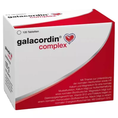 GALACORDIN comprimidos complexos, 120 unidades