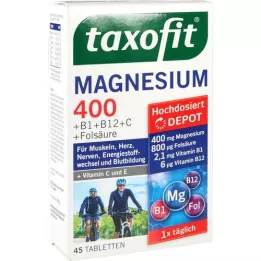 TAXOFIT Magnésio 400 comprimidos, 45 unidades