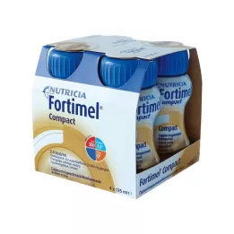 FORTIMEL Compacto 2.4 sabor Cappuccino, 4X125 ml